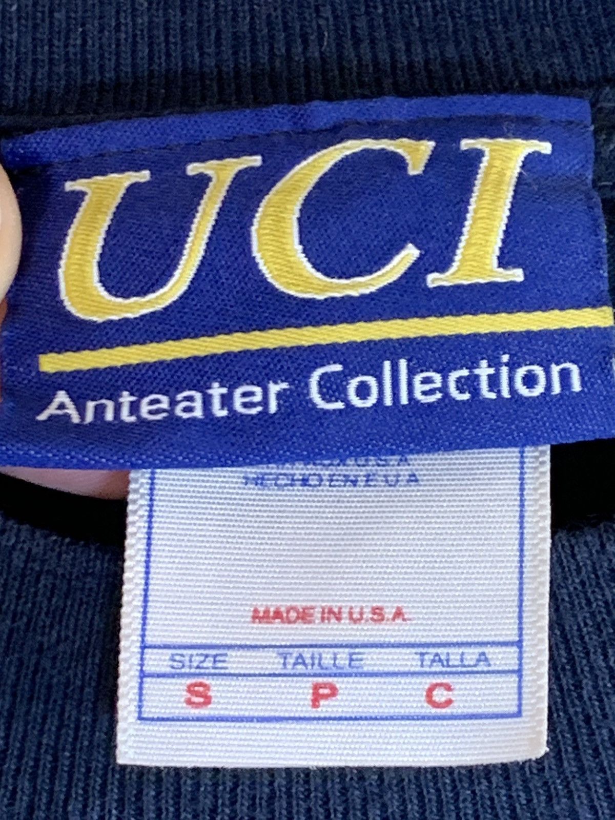 Vintage *RARE* Vintage UC Irvine Anteater College USA-Made T-Shirt S Size US S / EU 44-46 / 1 - 3 Thumbnail