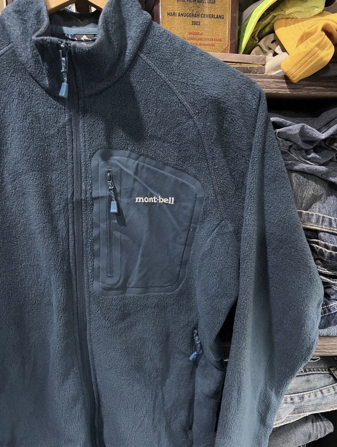 Montbell 🔥Montbell Fleece Zipper Jacket Size US S / EU 44-46 / 1 - 8 Thumbnail