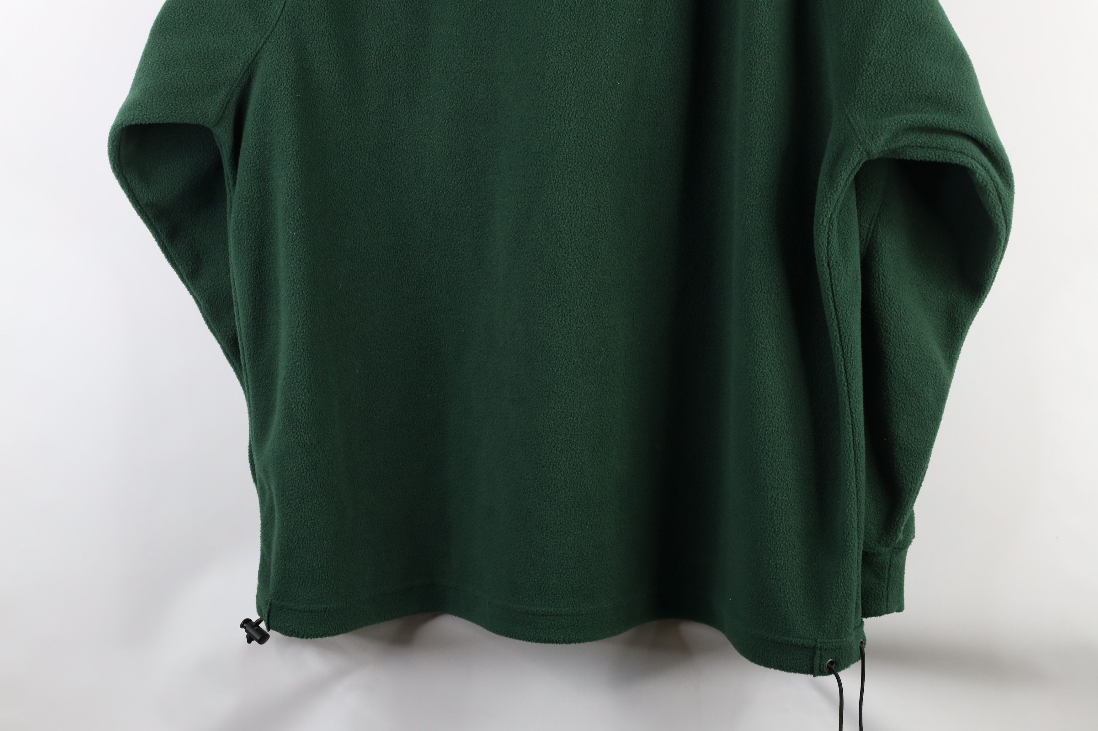 Vintage Vintage 90s Michigan University Half Zip Fleece Sweater Size US L / EU 52-54 / 3 - 9 Thumbnail