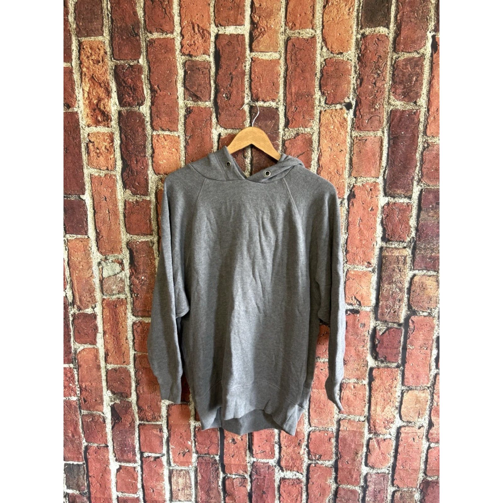 Vintage Aerie Hoodie Sweatshirt Pullover Gray Womens Size L Size L / US 10 / IT 46 - 2 Thumbnail