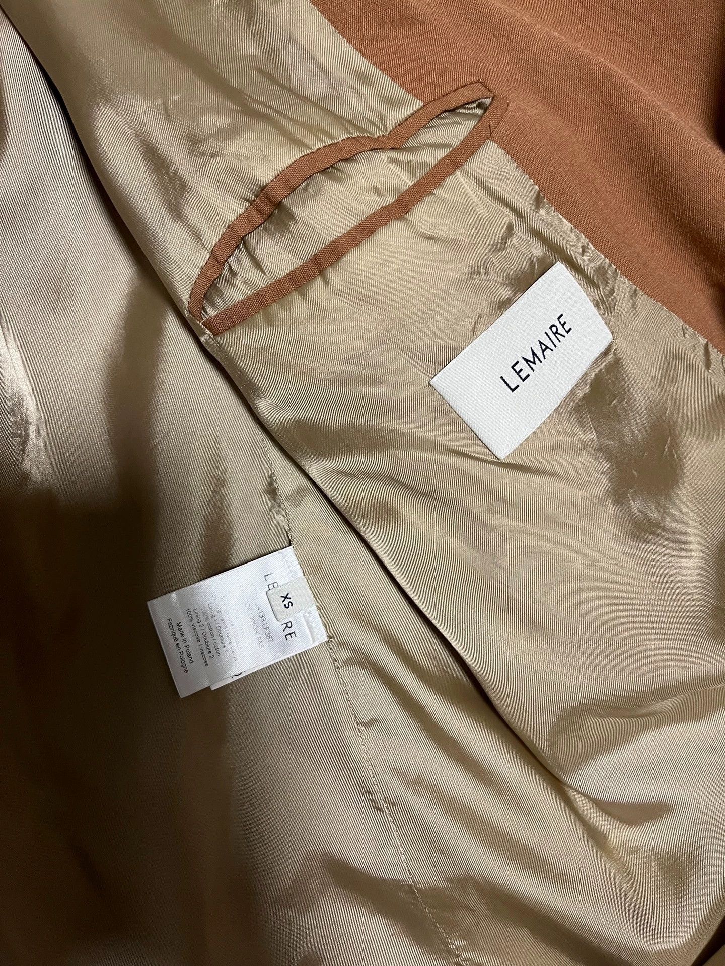 Lemaire Lemaire Dry Silk Suit XS O/S 9/10 Versatile Casual Size US XS / EU 42 / 0 - 3 Thumbnail