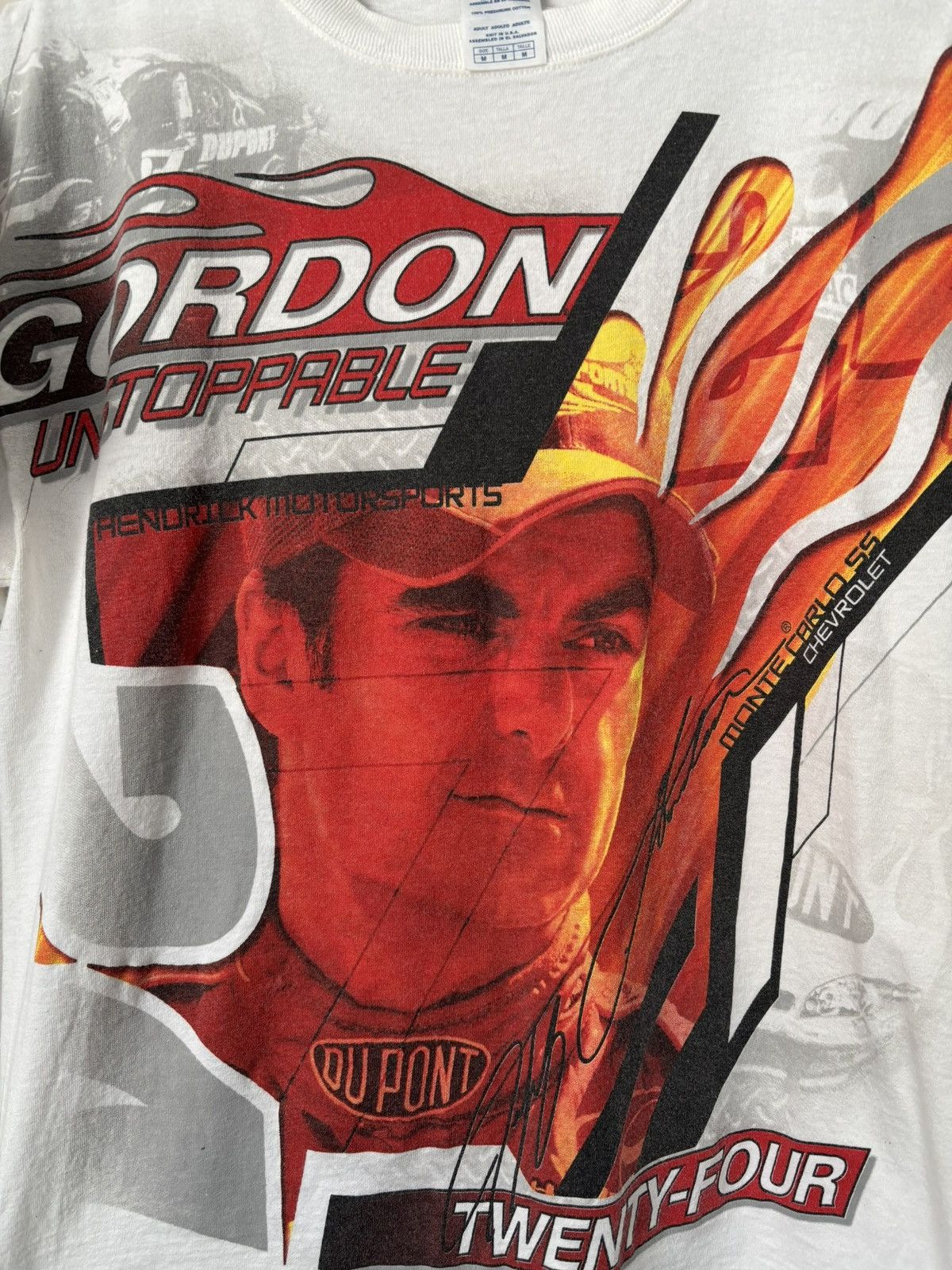 Chase Authentics Vintage Jeff Gordon All Over Print T Shirt Size US M / EU 48-50 / 2 - 5 Thumbnail
