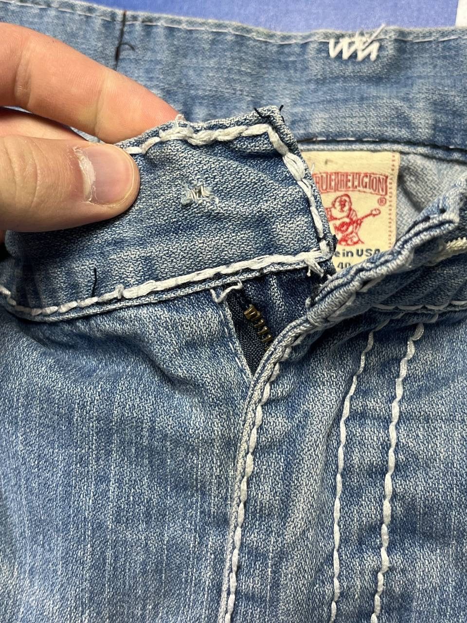 True Religion True Religion Joey Super T Denim Jeans Blue Men’s Size 40 Size US 40 / EU 56 - 9 Thumbnail