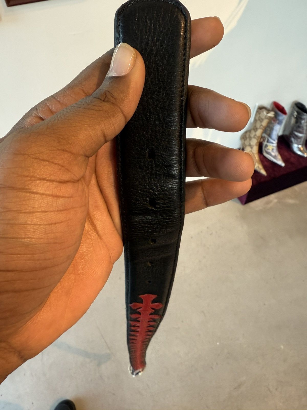 Chrome Hearts CHROME HEARTS RED CROSS GUNSLINGER Size 38 - 15 Thumbnail