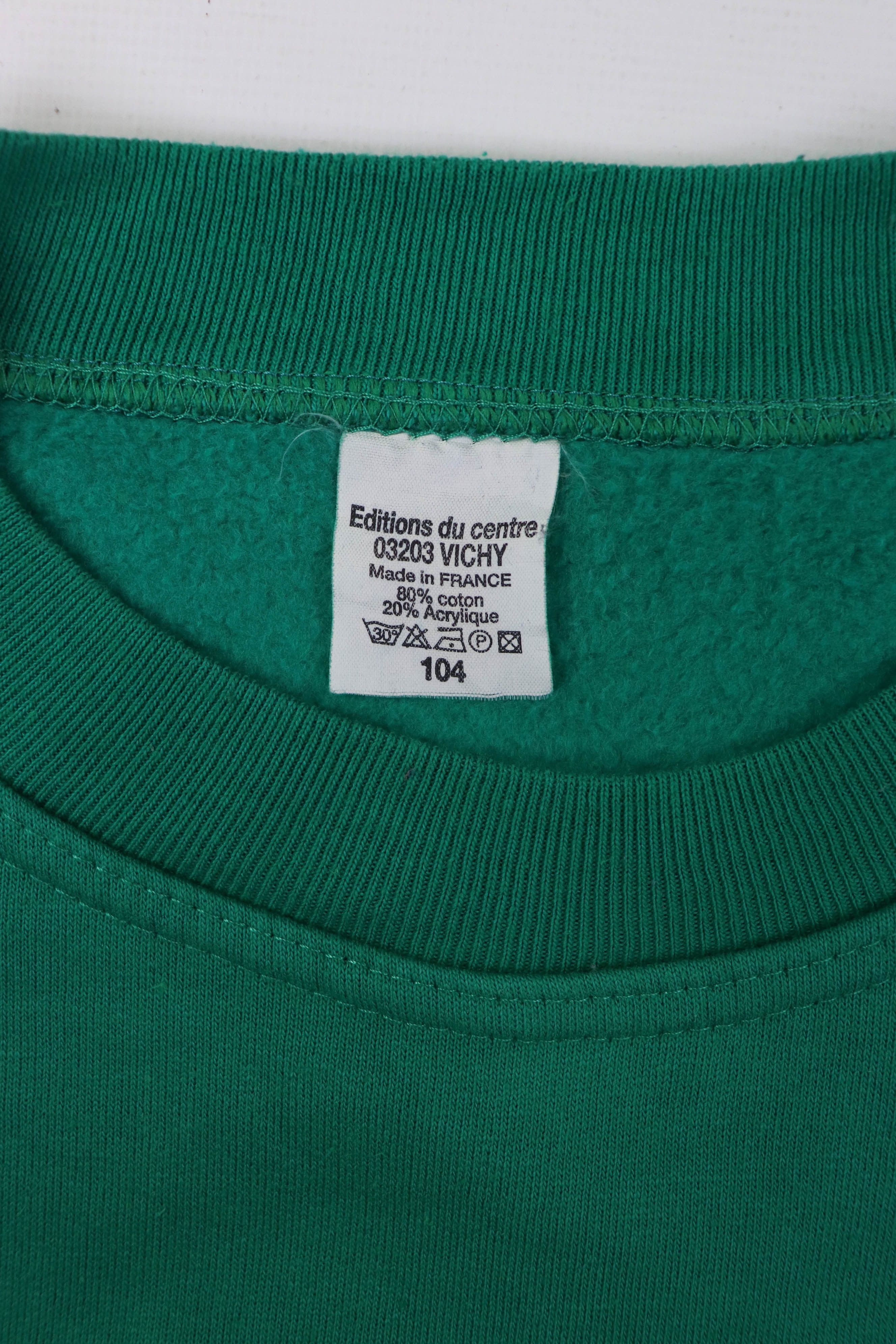 Vintage Vintage Troupes De Marine French Army Crewneck Sweatshirt Size US L / EU 52-54 / 3 - 11 Thumbnail