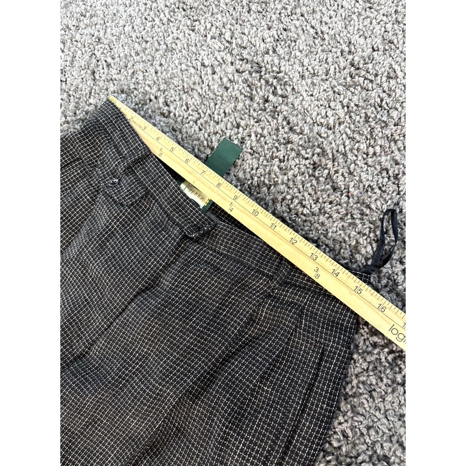 Ralph Lauren Lauren Ralph Lauren Womens Wide Leg Dress Pants Gray Linen Size 30x31 Office Size 30" / US 8 / IT 44 - 4 Thumbnail