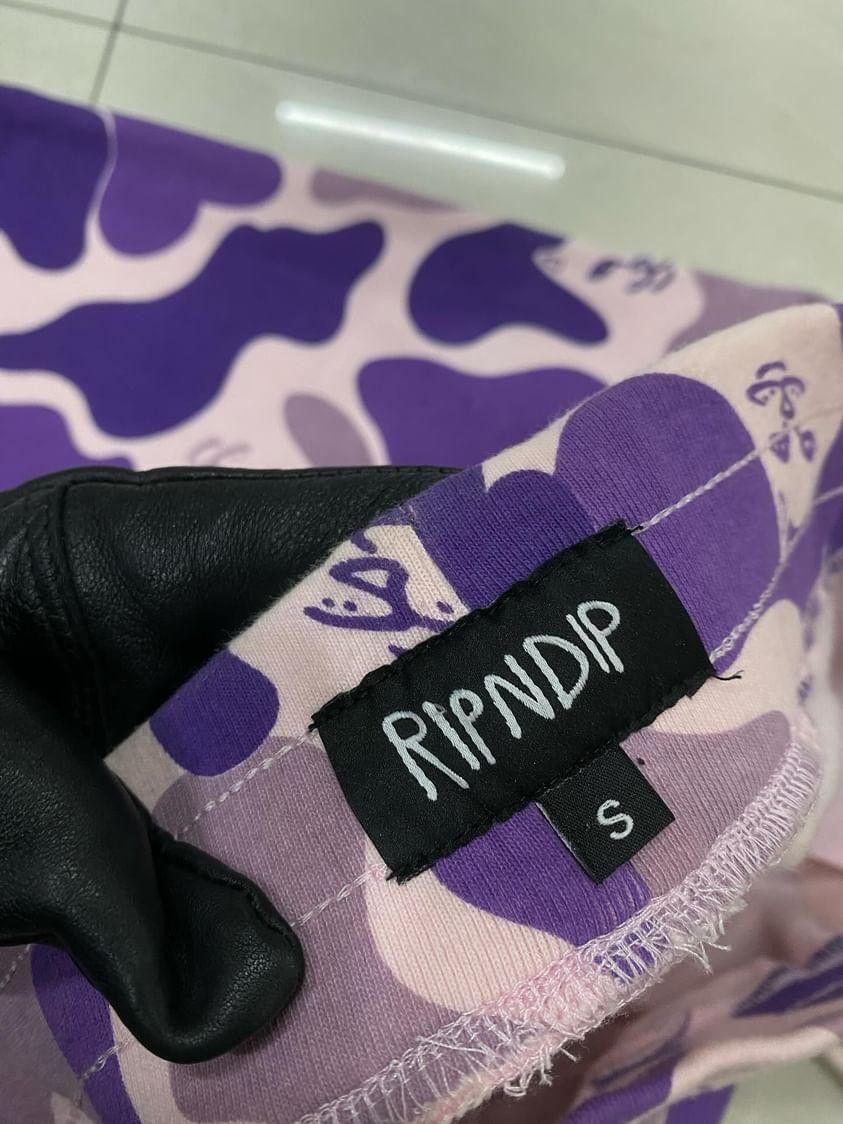RIPNDIP RIPNDIP CAT CAMO SWEATPANTS Size US 32 / EU 48 - 4 Thumbnail