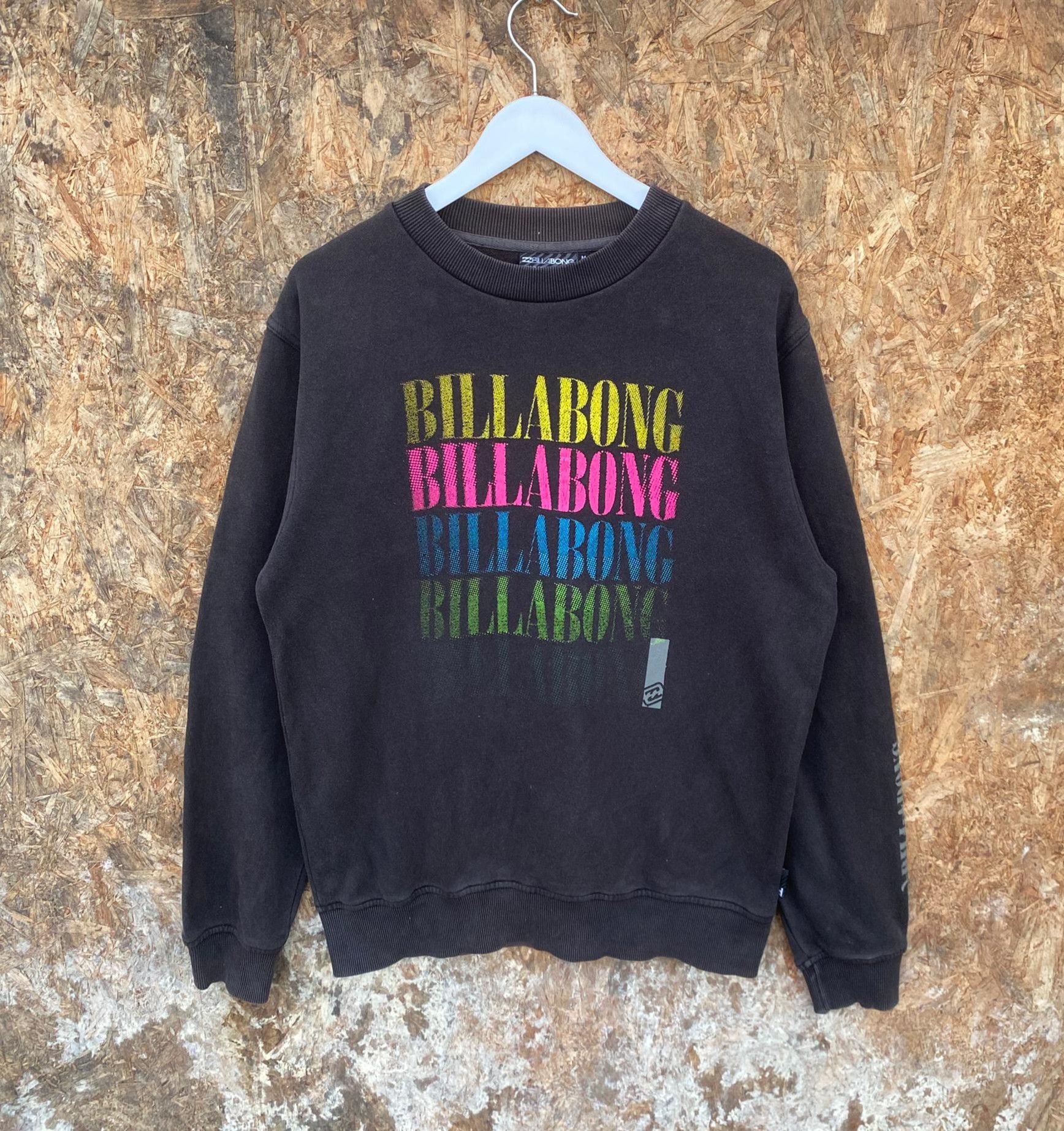 Billabong Vintage Billabong Rainbow Sweatshirt Size US L / EU 52-54 / 3 - 1 Thumbnail