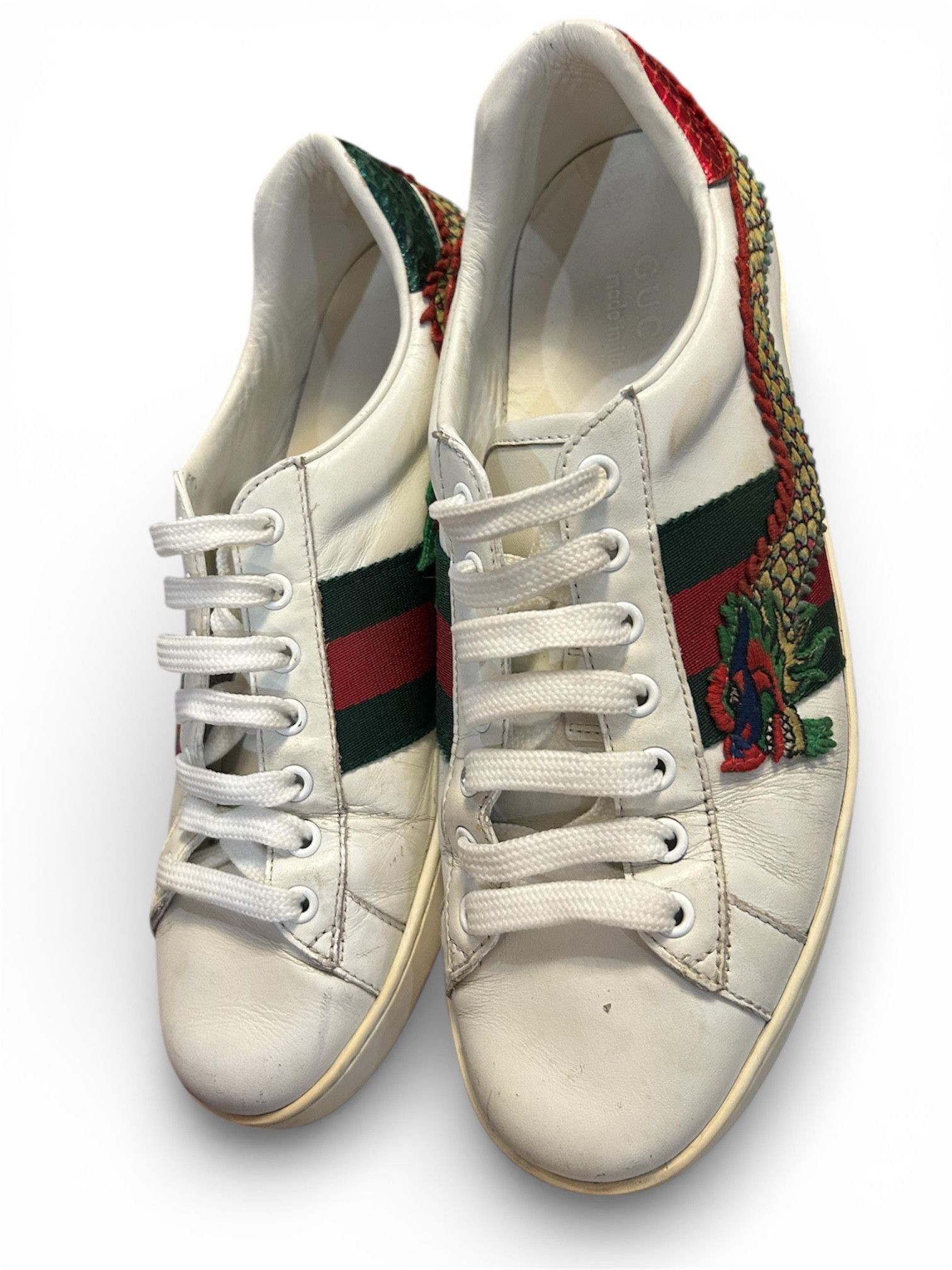 Gucci Gucci ace Dragon embroidery Size US 7 / EU 40 - 7 Thumbnail
