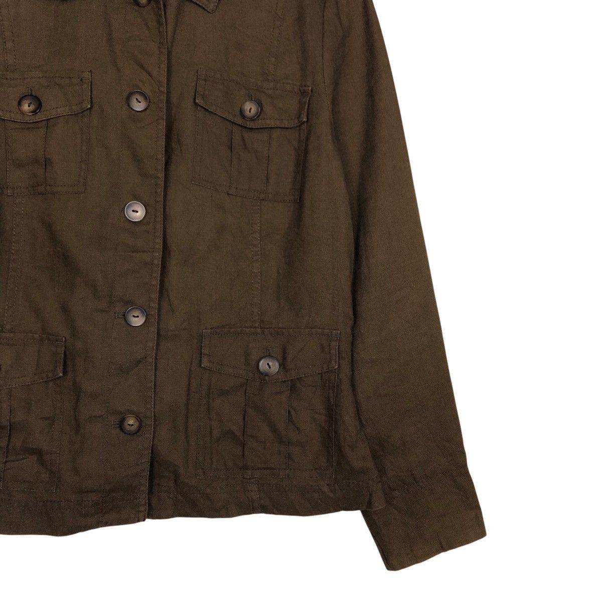 Japanese Brand × Vintage 📌Rich Brown Chore Work Jacket Eddie Bauer Issey Miyake Size US L / EU 52-54 / 3 - 6 Thumbnail