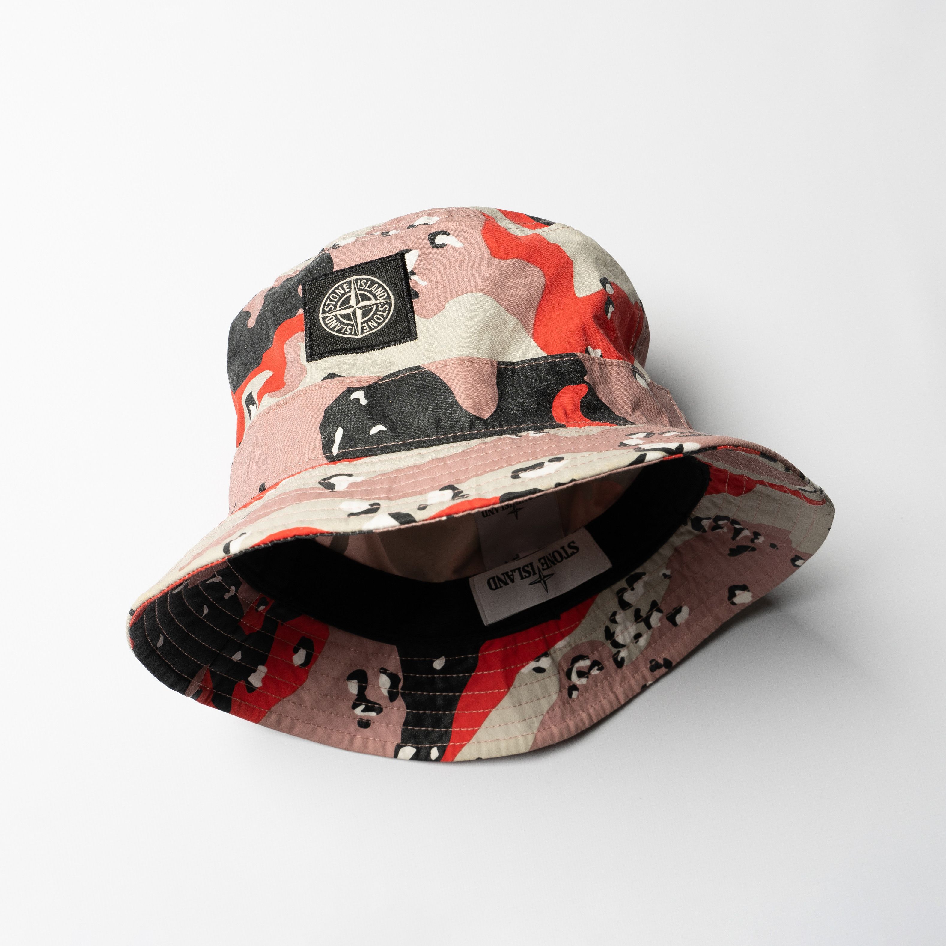 Stone Island × Supreme Supreme Stone Island Coral Camo Boonie Hat