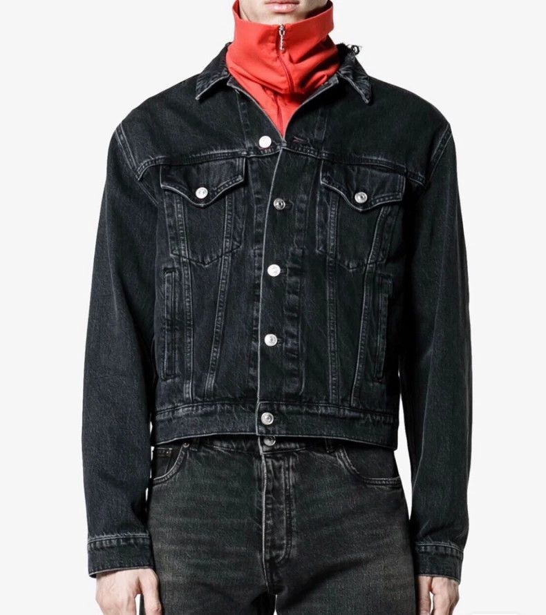 Balenciaga Balenciaga Sinners Denim Jacket Size US S / EU 44-46 / 1 - 9 Thumbnail