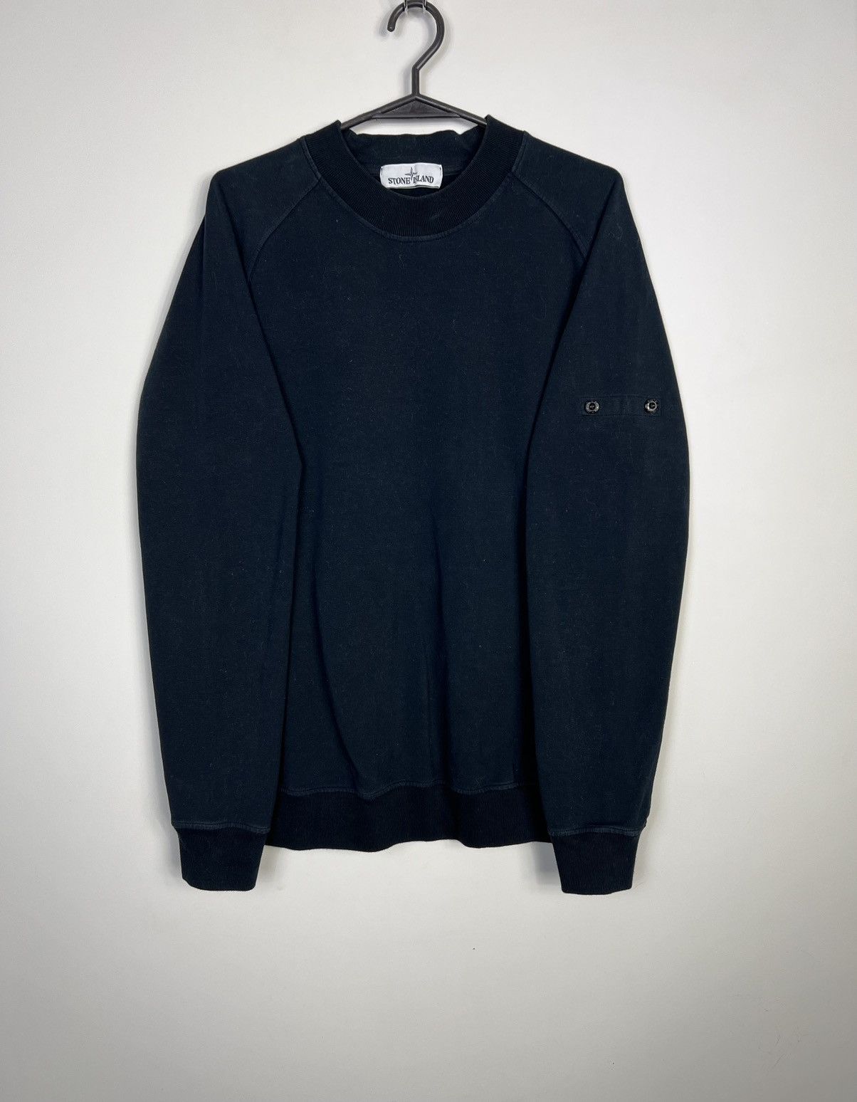 Stone Island Stone Island 2019 Fleece Golf Sweatshirt Without Flap Size US M / EU 48-50 / 2 - 1 Thumbnail