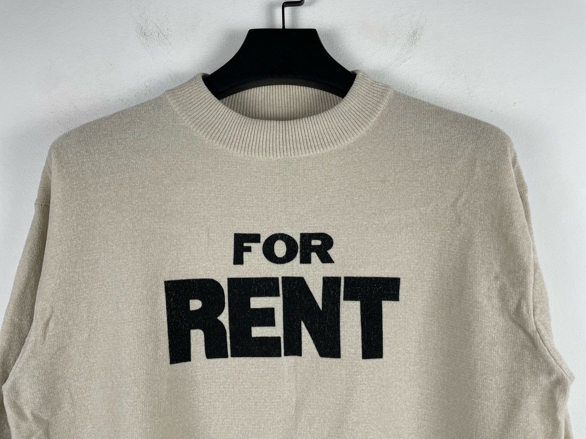 ERL ERL “For Rent” Letter Knitwear Size US L / EU 52-54 / 3 - 7 Thumbnail