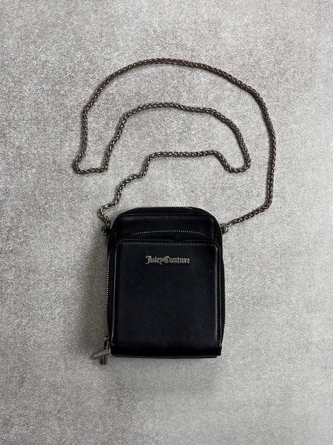 Juicy Couture × Vintage VINTAGE JUICY COUTURE CHAINS CROSS BODY BAG Y2K Size ONE SIZE - 1 Thumbnail