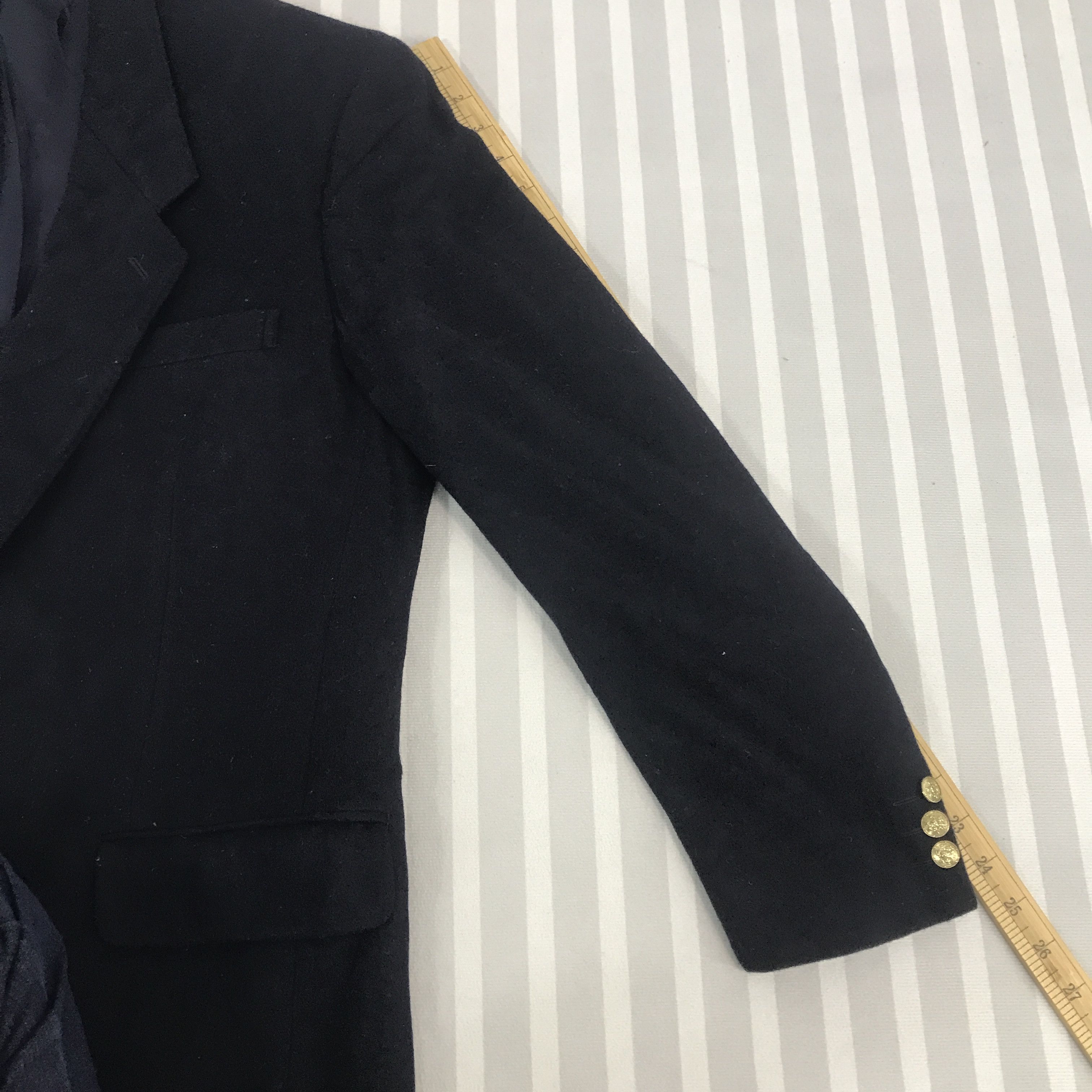 Kenzo × Vintage Vintage Kenzo Wool Blazer gold button Jacket Size US L / EU 52-54 / 3 - 6 Thumbnail