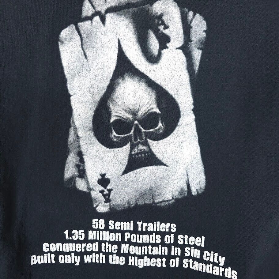 Other Ace Of Spades Skull T Shirt Mens Size Medium Black James Size US M / EU 48-50 / 2 - 4 Thumbnail