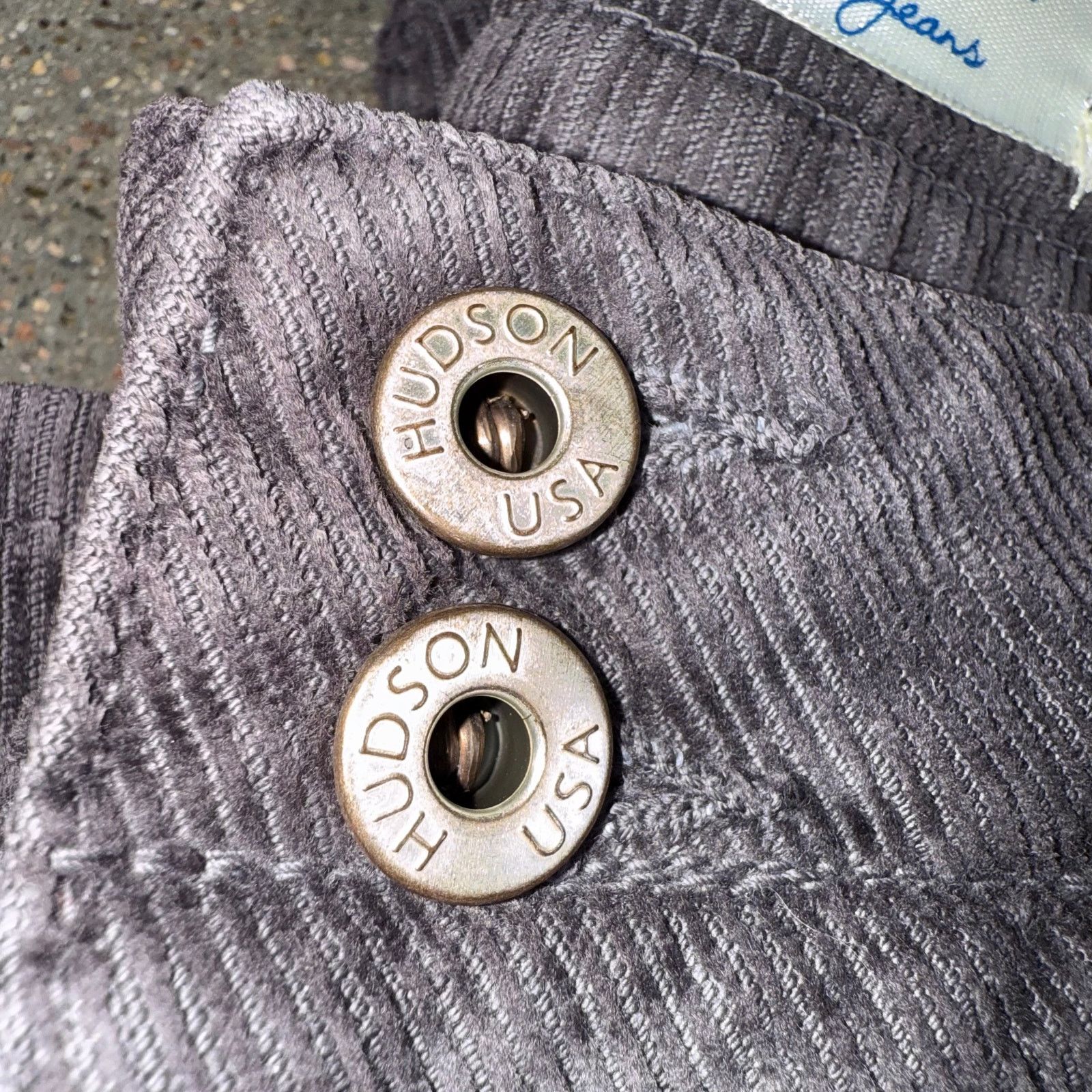 Hudson Hudson Jeans Size 29 Corduroy Low Rise Bootcut Flare Y2K USA Size 29" - 2 Thumbnail