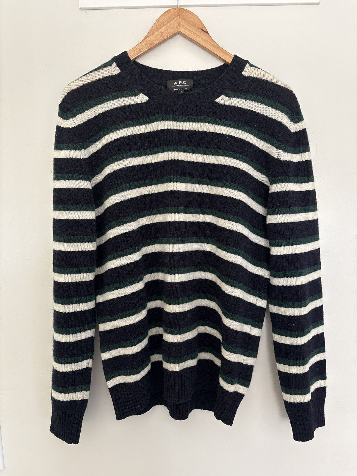 A.P.C. APC Striped Sweater Size US M / EU 48-50 / 2 - 1 Preview