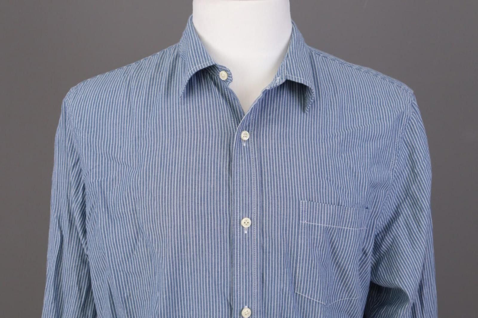 Denim & Supply Ralph Lauren Men Denim & Supply Ralph Lauren Blue Overshirt Shirt XL Size US XL / EU 56 / 4 - 2 Thumbnail