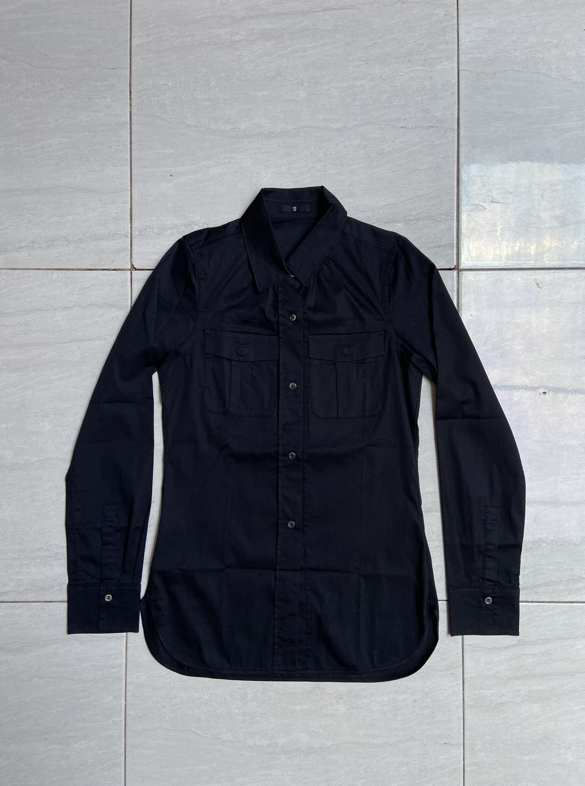 image of Jil Sander x Uniqlo Black Shirt, Men's (Size Small)