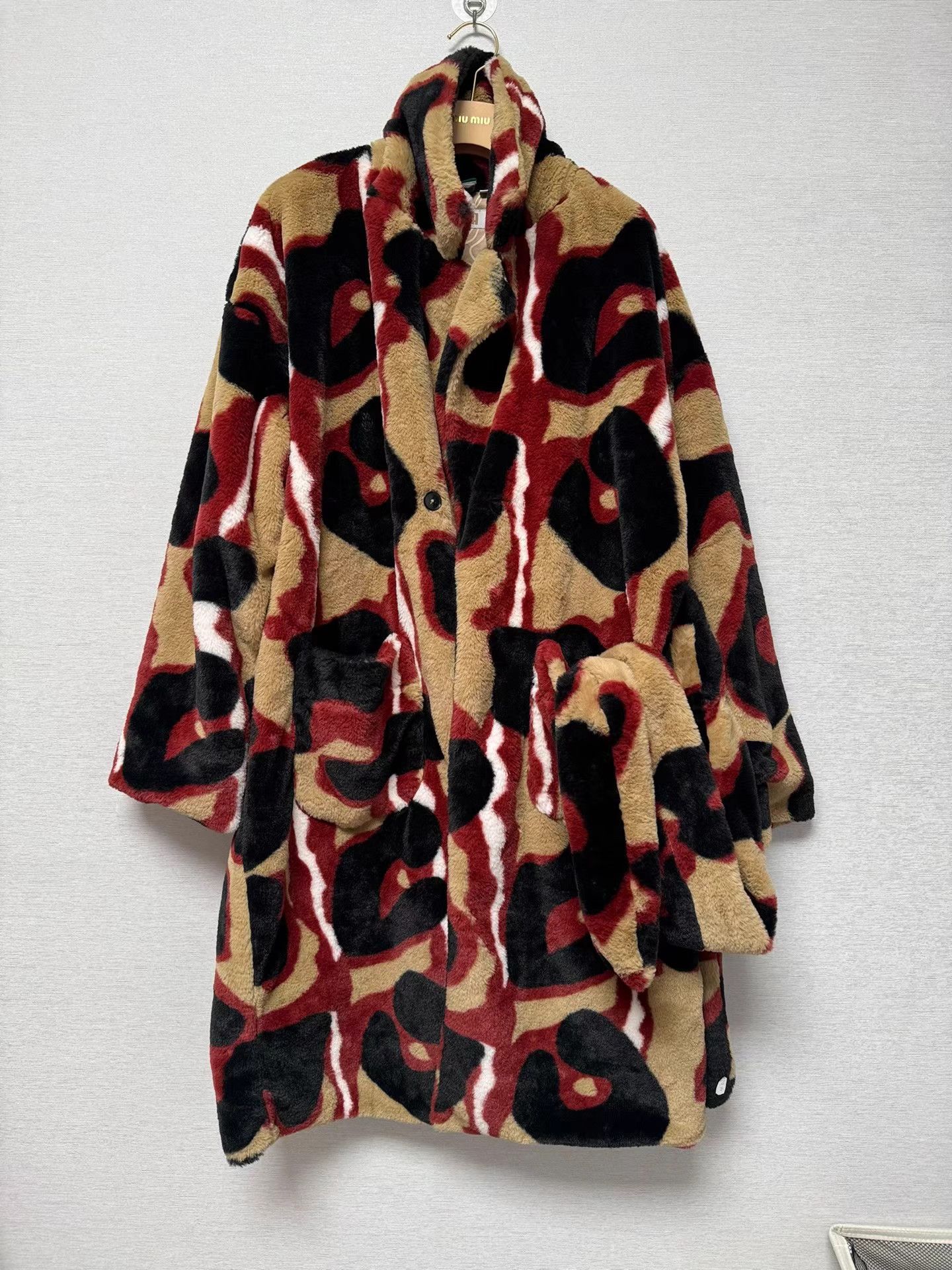 Puma PUMA x JUNE AMBROSE Leopard Lapel Coat K6 Size S / US 4 / IT 40 - 1 Thumbnail