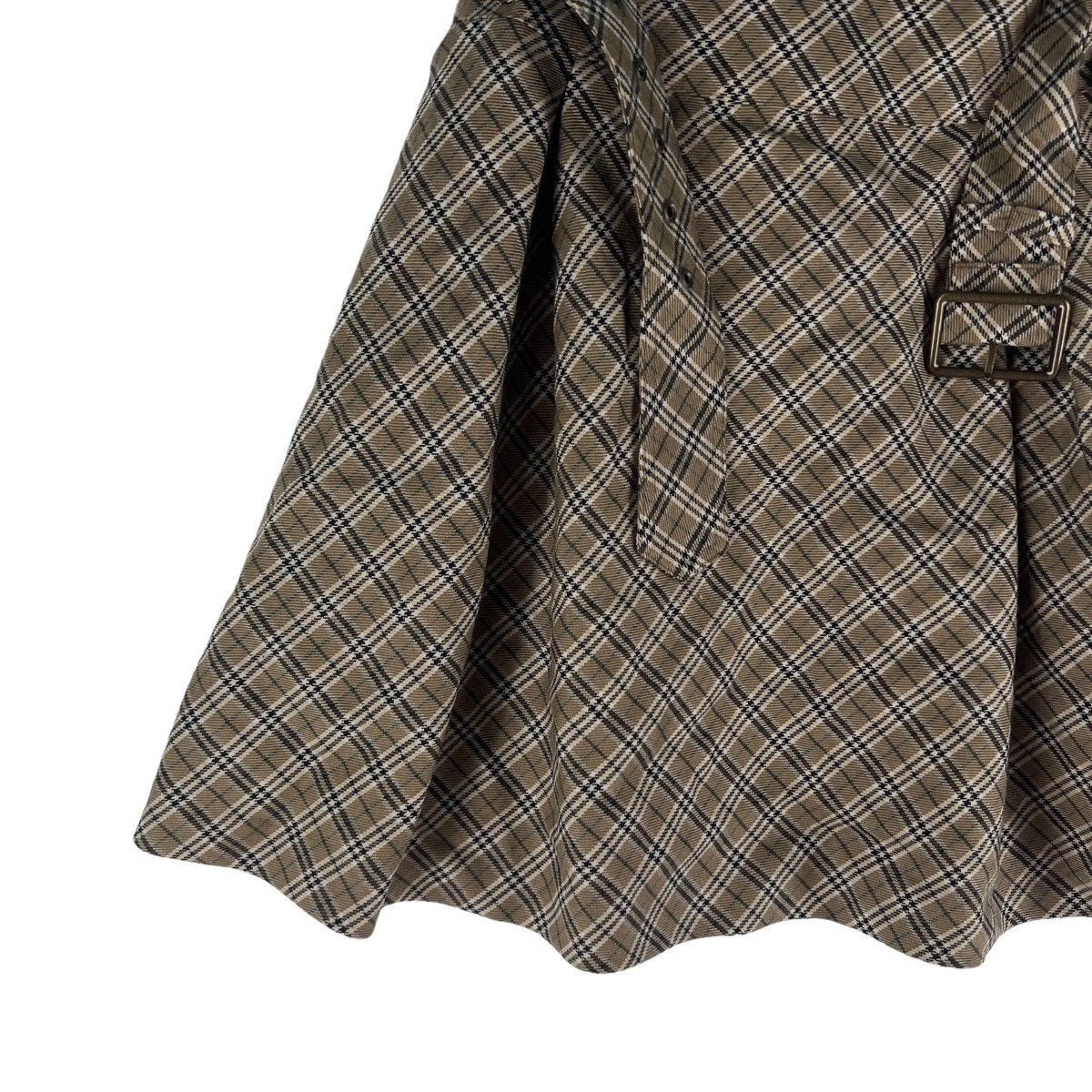 Burberry 🔥VINTAGE BURBERRY LONDON BLUE LABEL SKIRT NOVA CHECK Size 26" / US 2 / IT 38 - 3 Thumbnail