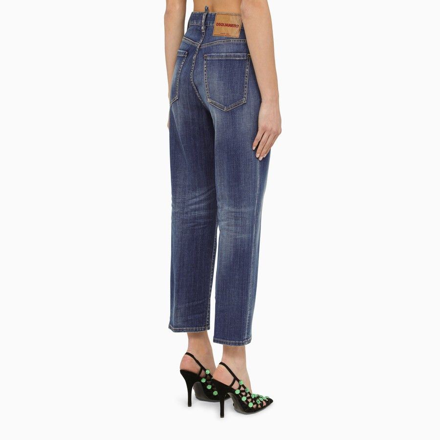 Dsquared2 o1d2blof0824 Denim Jeans in Blue Size 26" / US 2 / IT 38 - 4 Thumbnail