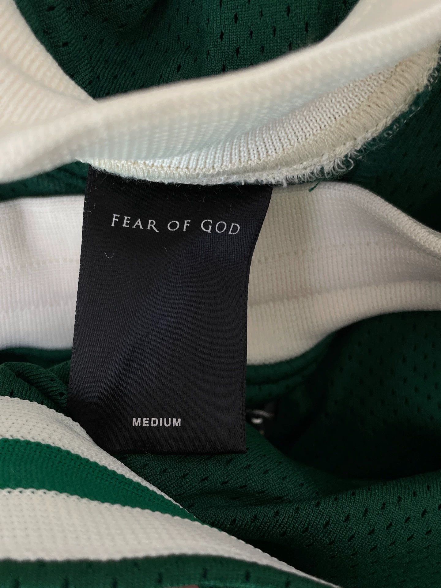 Fear of God Fear of God 5th 1987 Celtics Mesh Short M Green/White Size US 32 / EU 48 - 4 Thumbnail