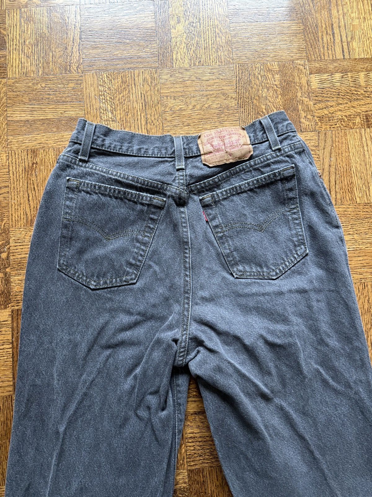 Levi's Vintage 90s Levi’s Button Fly Faded Denim Jeans Size 28" / US 6 / IT 42 - 1 Thumbnail