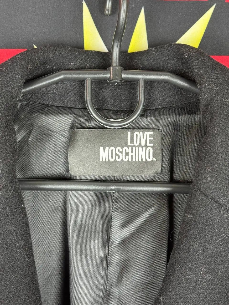 Love Moschino Love Moschino Luxury wool womens coat in black Size 42IT Size M / US 6-8 / IT 42-44 - 2 Thumbnail