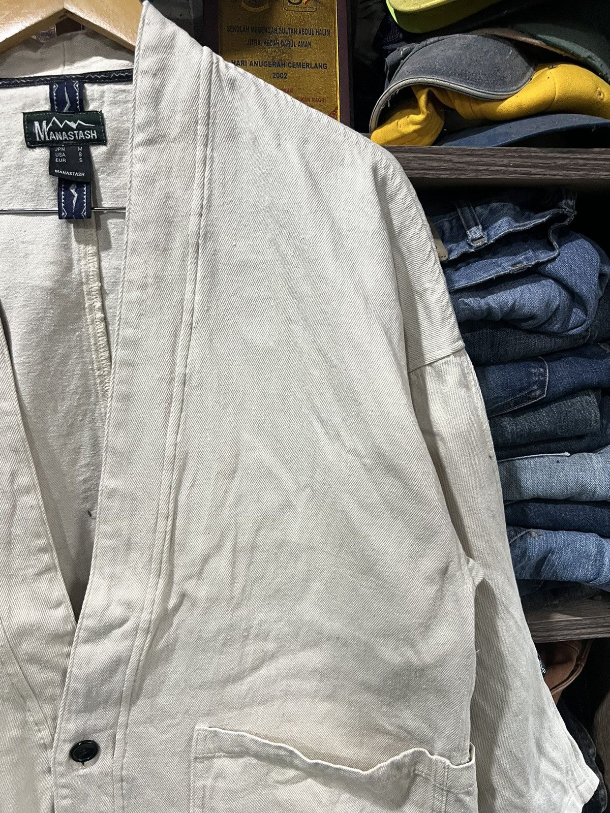 Manastash 🔥Rare Manastash Front Back Pocket Hemp Oversirts Size US L / EU 52-54 / 3 - 5 Thumbnail