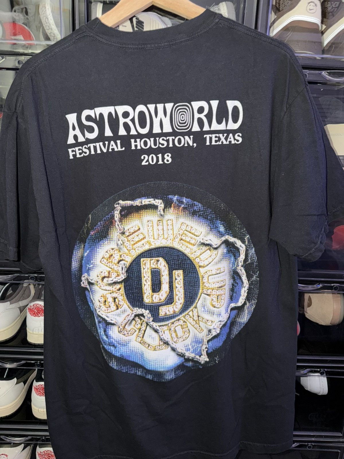 Travis Scott Travis Scott Astroworld Festival Tee Size US L / EU 52-54 / 3 - 1 Thumbnail