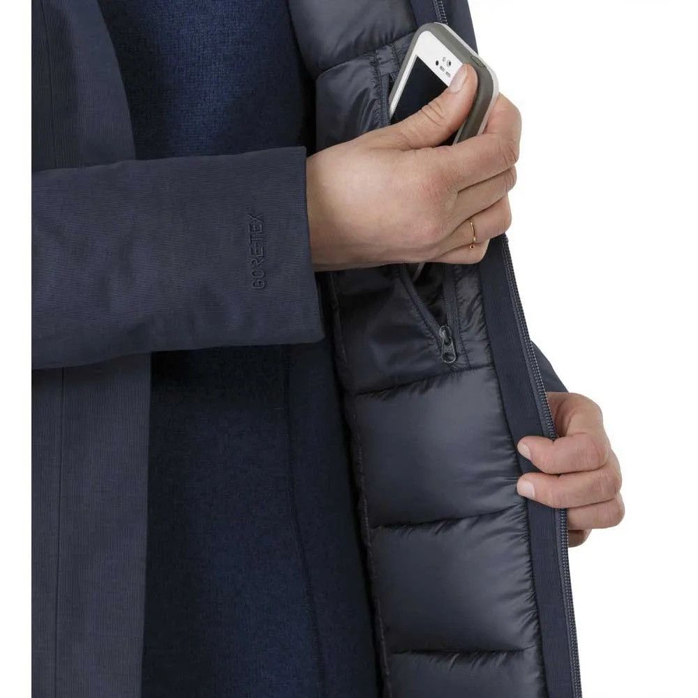 Arc'teryx Arc’teryx Patera Parka Gore Tex Women’s Down Jacket Navy Size M / US 6-8 / IT 42-44 - 17 Thumbnail