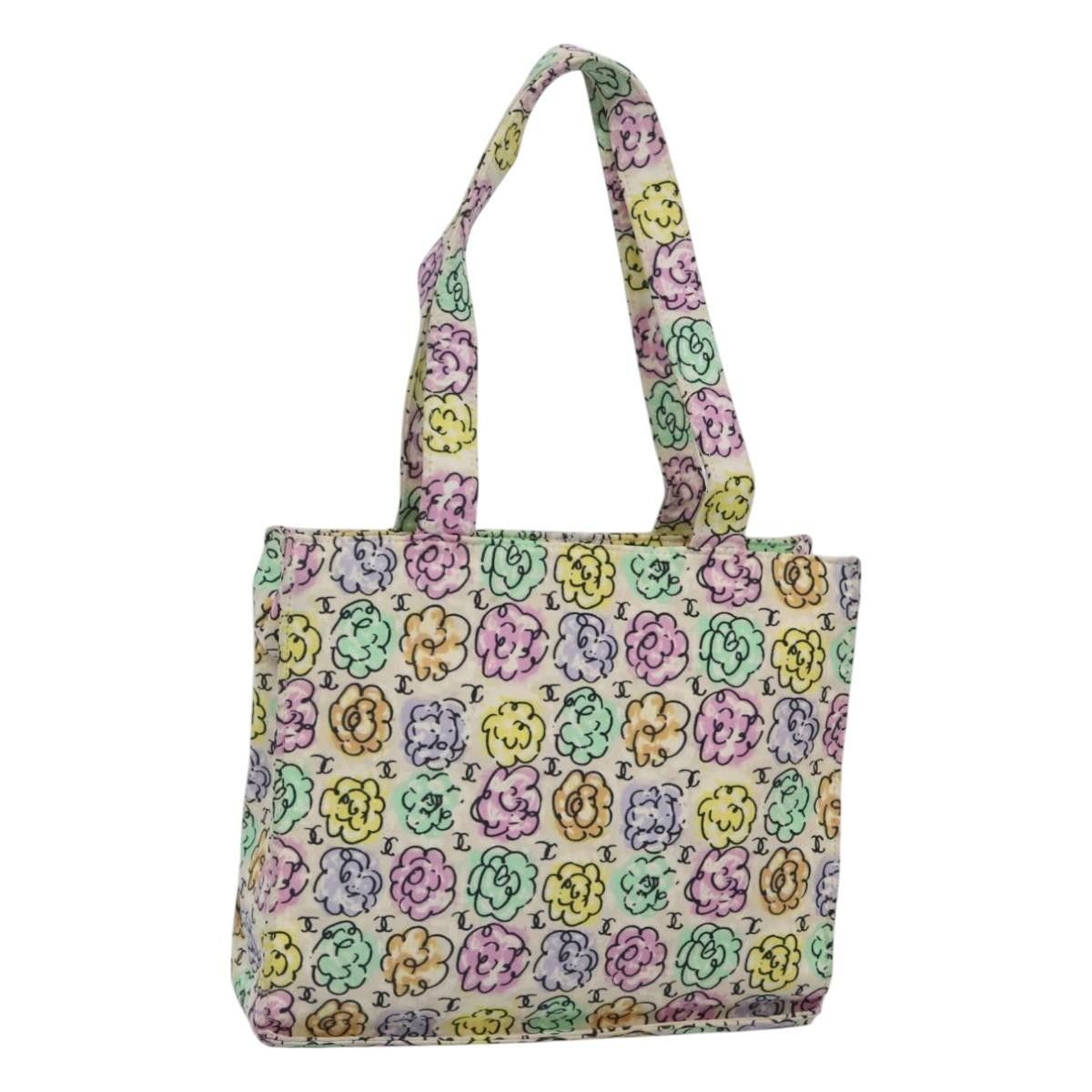 Chanel Chanel Vintage Camellia Tote Printed Nylon Size ONE SIZE - 1 Thumbnail
