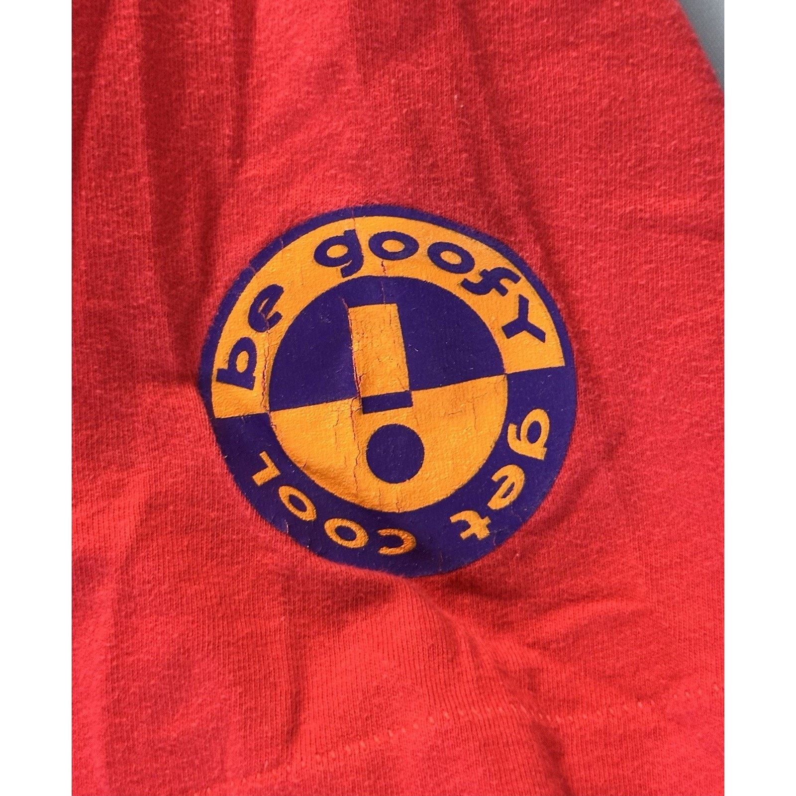 Hanes 1993 Disney Goofy Goof Troop Promo Hanes Beefy-T XL Size US XL / EU 56 / 4 - 3 Thumbnail
