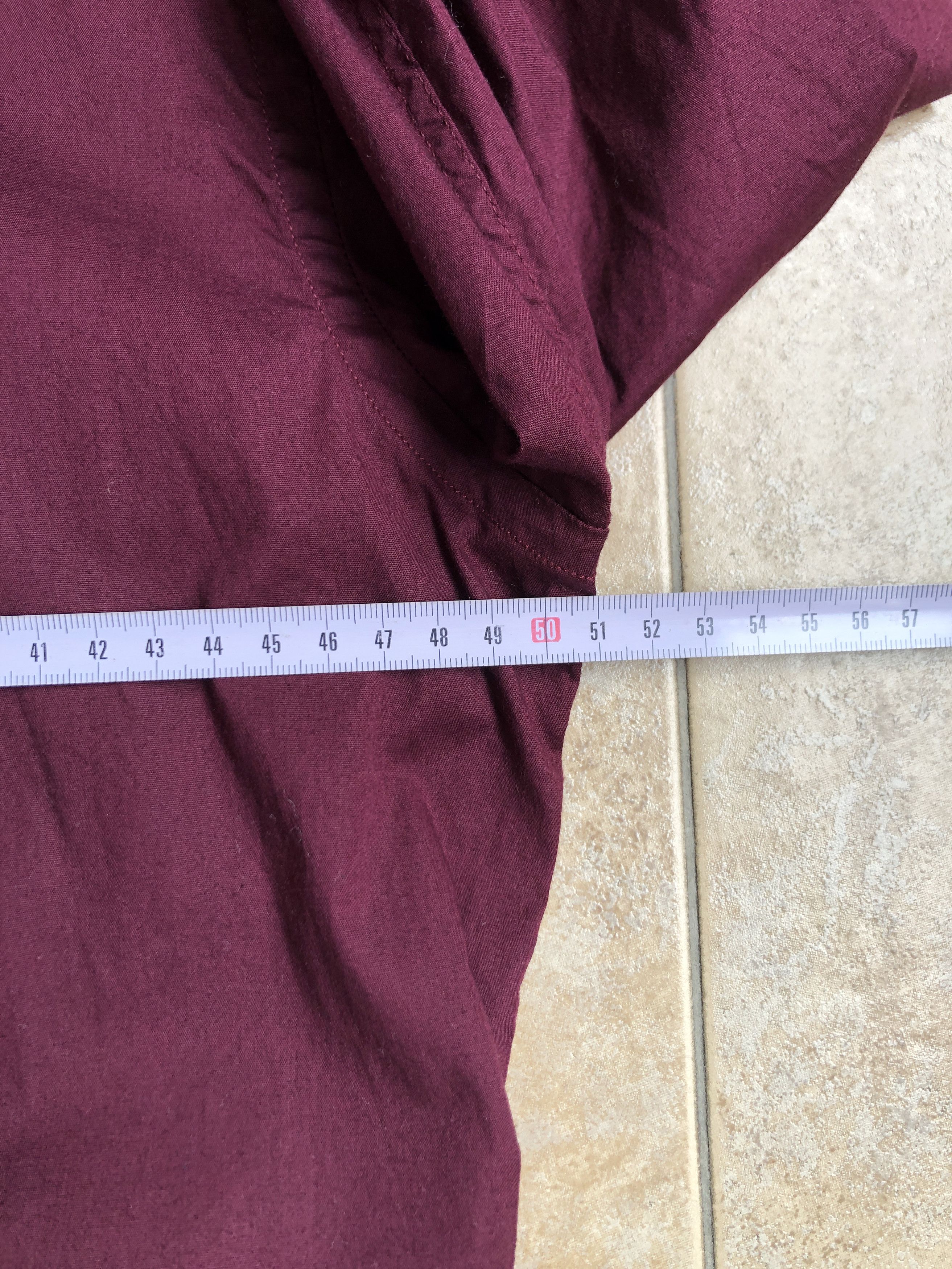 Dolce & Gabbana Dolce & Gabbana burgundy Long Sleeve Shirt Size US M / EU 48-50 / 2 - 16 Thumbnail