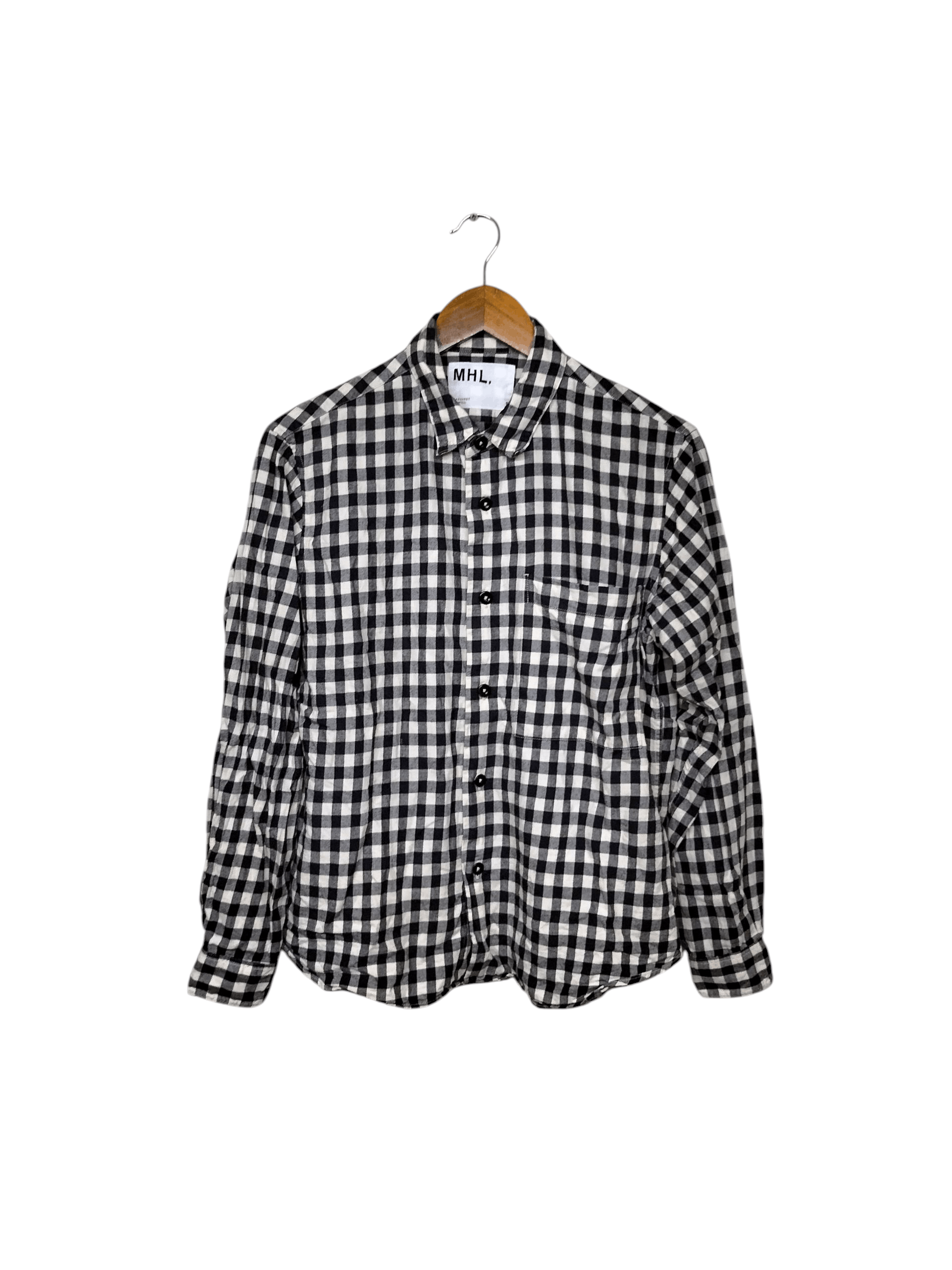 Margaret Howell Margaret Howell Oversized Linen Check Shirt