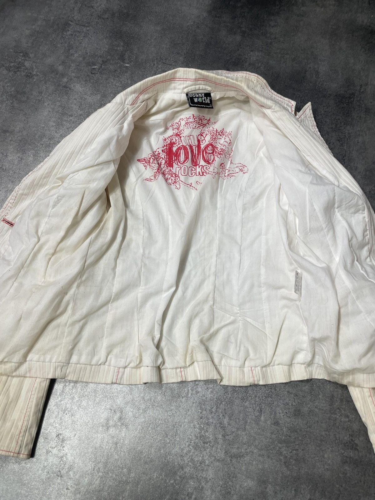 Vintage 🔥RARE🔥Vintage Y2K Jacket Elegant Avant Garde Rare Luxury Size M / US 6-8 / IT 42-44 - 2 Thumbnail