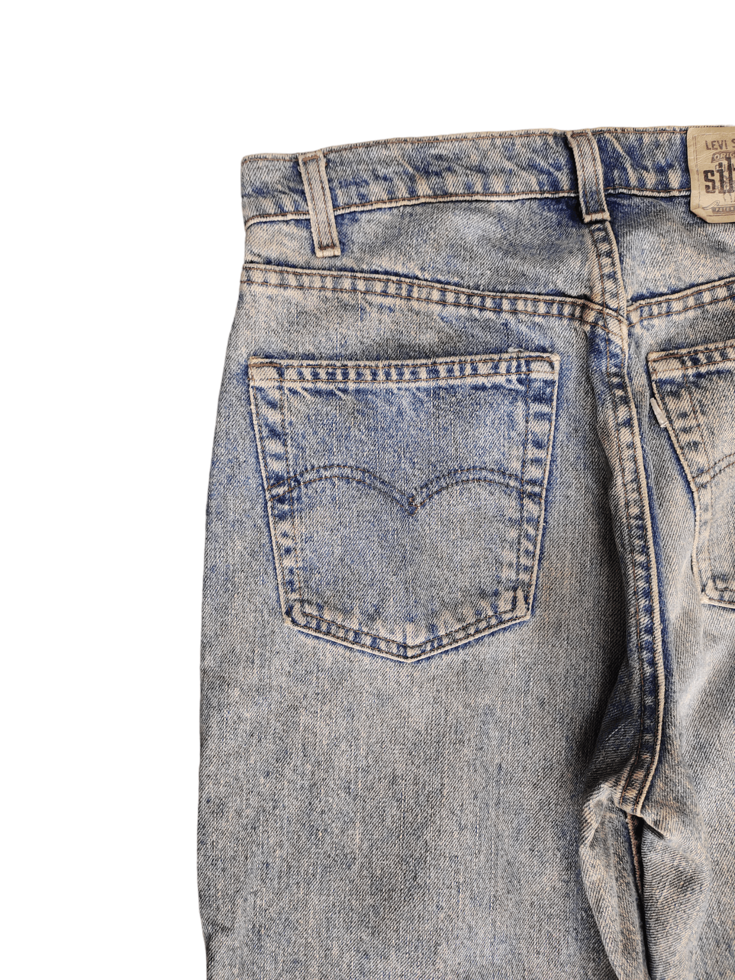 Levi's Vintage Clothing 90s Baggy Loose Jeans Levis Silvertab Loose Leg Hip Hop Y2k Size US 33 - 9 Thumbnail