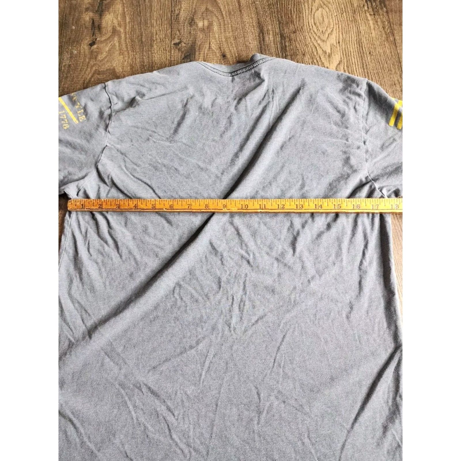 Vintage Womens Grunt Style T-Shirt Dont Tread On Me Patriotic This We'll Defend Crew Neck Short Sleeve Gray M Size M / US 6-8 / IT 42-44 - 3 Thumbnail
