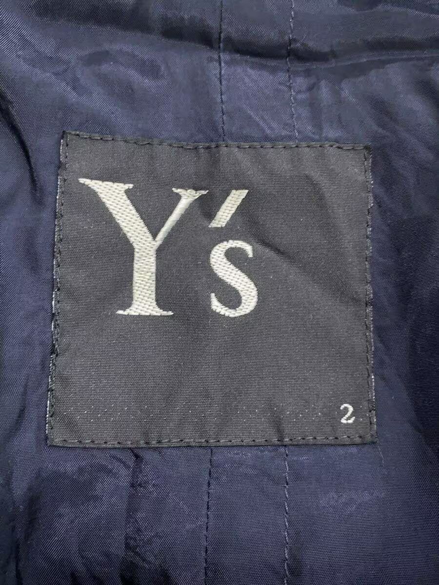 Y's × Yohji Yamamoto Wool Pullover Coat Size M / US 6-8 / IT 42-44 - 4 Thumbnail