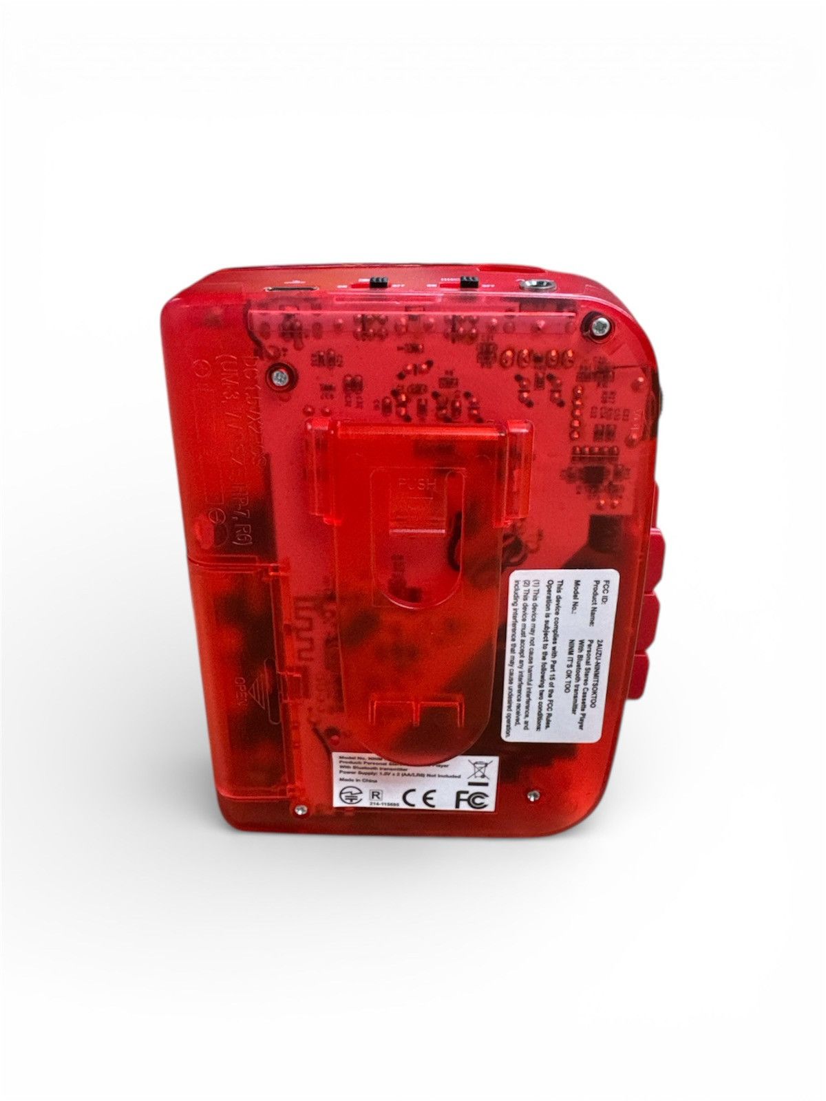 Supreme Supreme It’s OK Too Cassette Tape Player Red SS21 Size ONE SIZE - 3 Thumbnail