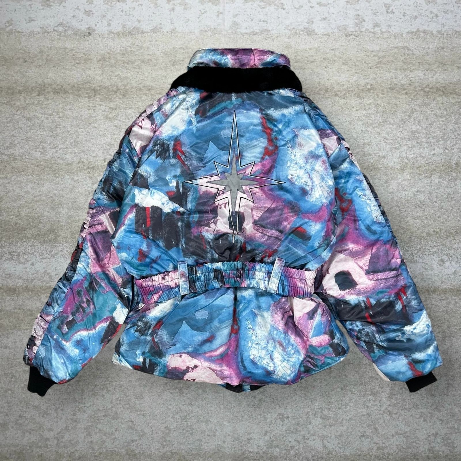 Vintage Vintage 90s Polaris Puffer Ski Jacket Womens M Blue Pink Size M / US 6-8 / IT 42-44 - 3 Thumbnail