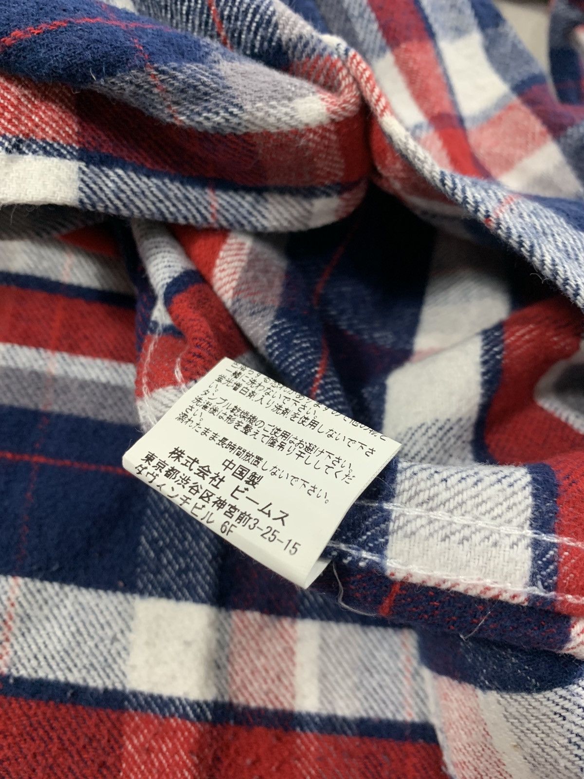 Beams Plus Beams heart flanel shirt Size US M / EU 48-50 / 2 - 7 Thumbnail