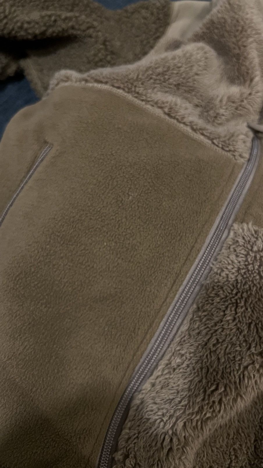 Engineered Garments × Uniqlo Engineered Garments x Uniqlo Beige Fleece Jacket Size XS Size US XS / EU 42 / 0 - 3 Thumbnail