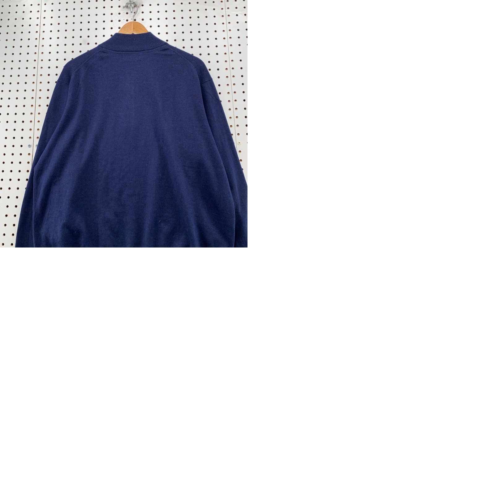 Orvis Orvis Silk Cashmere Sweater Mens Large Blue 1/4 Zip Light Weight Cotton Blend Shirt Pullover Casual Mens Size US L / EU 52-54 / 3 - 9 Thumbnail
