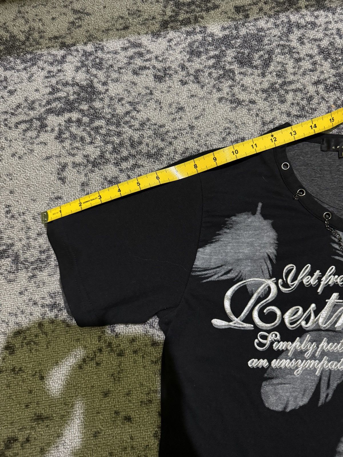 Hysteric Glamour Y2k Spinash double layer ifsixwasnine Tee Size US M / EU 48-50 / 2 - 11 Thumbnail