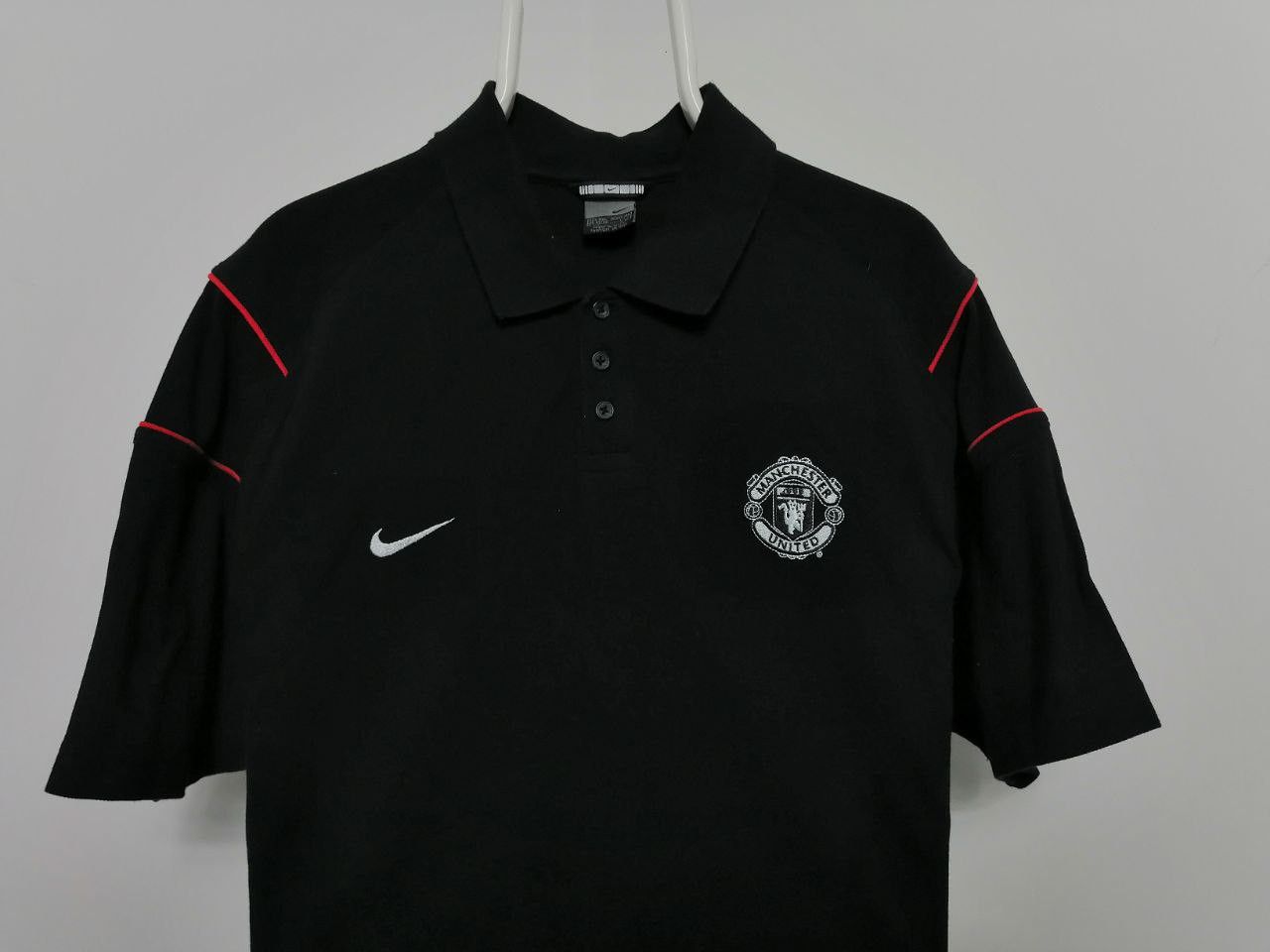 Nike Vintage Nike Manchester Polo T-Shirt Early 2000 Size US XXL / EU 58 / 5 - 2 Thumbnail