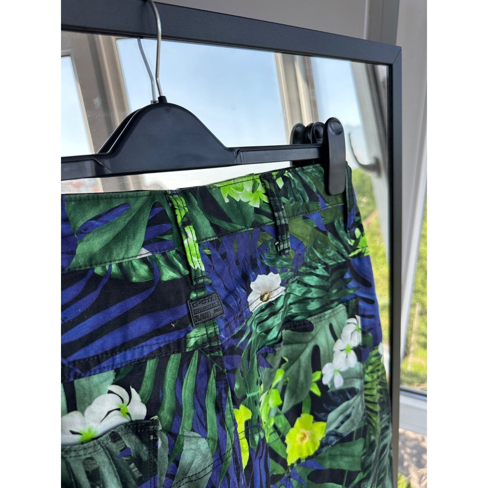 G-Star G Star Raw 5622 3D Tapered COJ Floral All Over Print Pants S Size US 29 - 10 Thumbnail